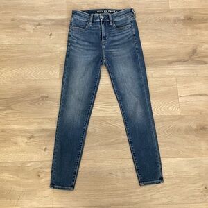 American Eagle Outfitters Women's Blue Skinny Jeans